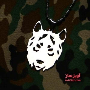 گردنبند گرگ کد 000234