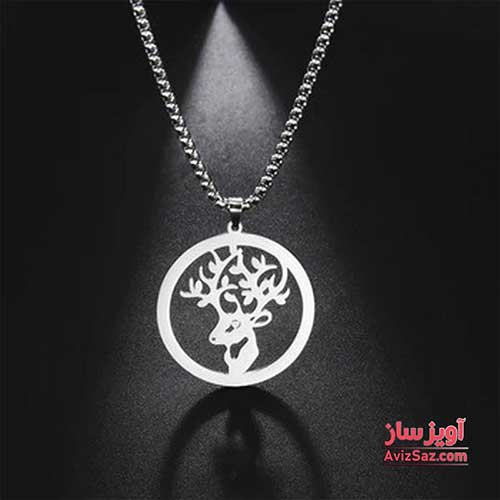 گردنبند گوزن کد 100143