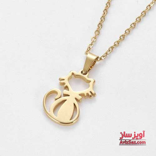 گردنبند گربه کد 100195