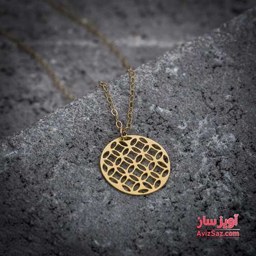 گردنبند هندسی کد 100234