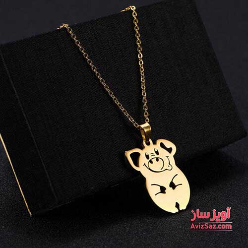 گردنبند خوک کد 100279