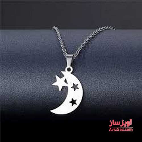 گردنبند ماه و ستاره کد 100318