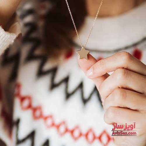 گردنبند ستاره کد 100444