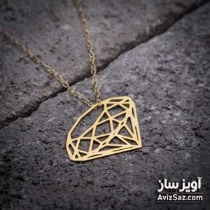 گردنبند الماس کد 100586