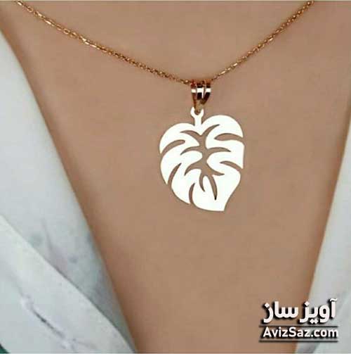 گردنبند برگ کد 100609