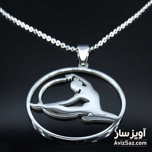 گردنبند نماد ورزش ژیمناستیک کد 100675
