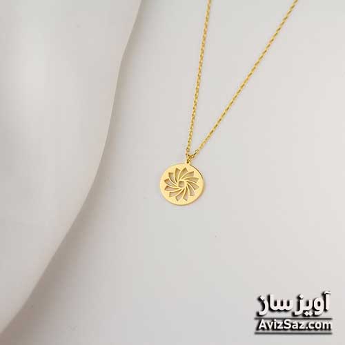 گردنبند گل کد 100682