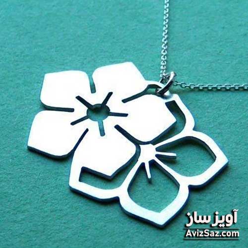 گردنبند گل کد 100683