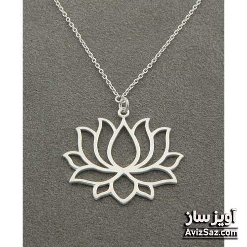 گردنبند گل کد 100685