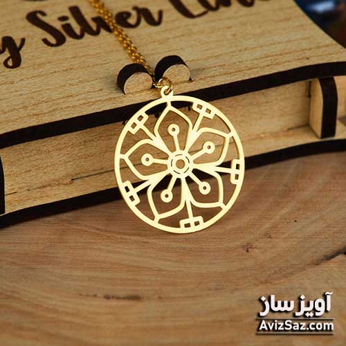 گردنبند گل ماندالا کد 100691