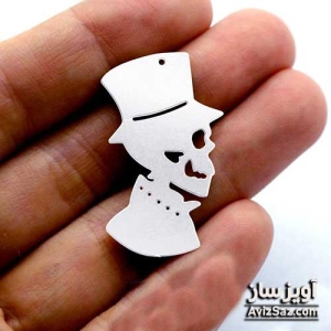 گردنبند جمجمه کد 100695