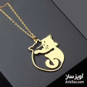 گردنبند گربه کد 100702