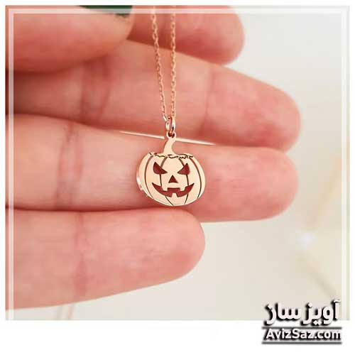 گردنبند کدو (هالووین) کد 100718