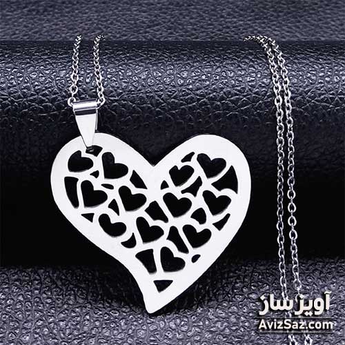 گردنبند عشق (قلب) کد 100744