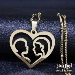گردنبند عشق مادر و فرزند کد 100746