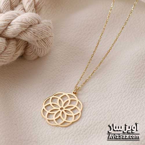 گردنبند گل زندگی کد 100854