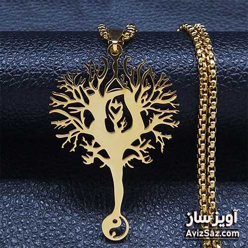 گردنبند یینگ یانگ یوگا کد 100894