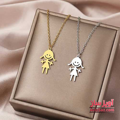 گردنبند دختر کد 100910