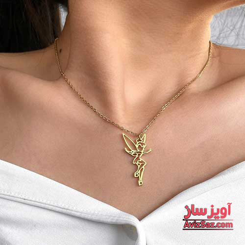 گردنبند پری دختر کد 100923