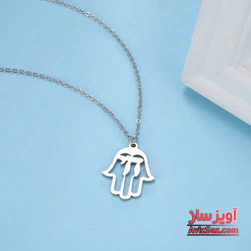 گردنبند دست و عدد پی  کد 100945