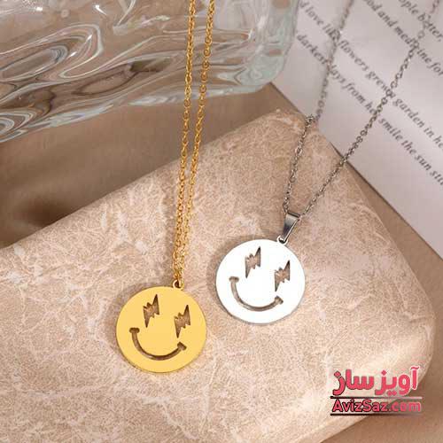 گردنبند ایموجی خنده کد 100960