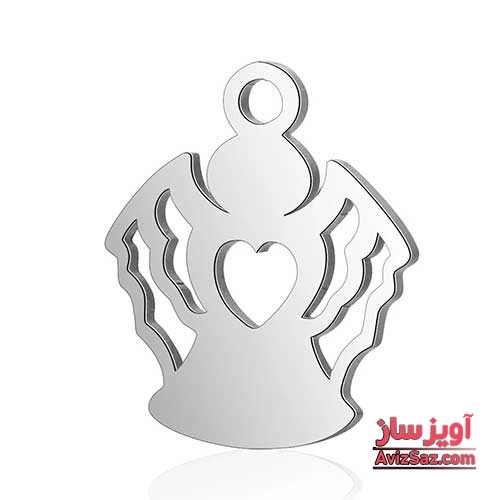 گردنبند فرشته و قلب کد 100988