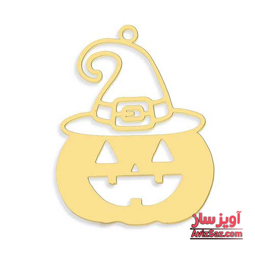 گردنبند کدو با کلاه طرح هالویین کد 101019