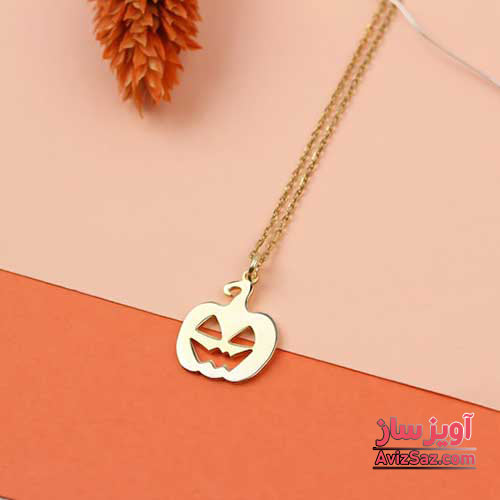 گردنبند کدو ترسناک طرح هالویین کد 101020