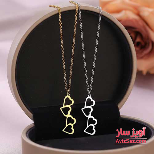 گردنبند قلب عاشقانه کد 101028