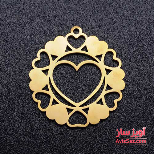 گردنبند قلب کد 101052