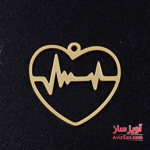 گردنبند ضربان قلب کد 101057