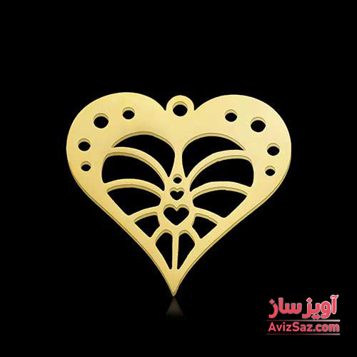 گردنبند قلب کد 101078