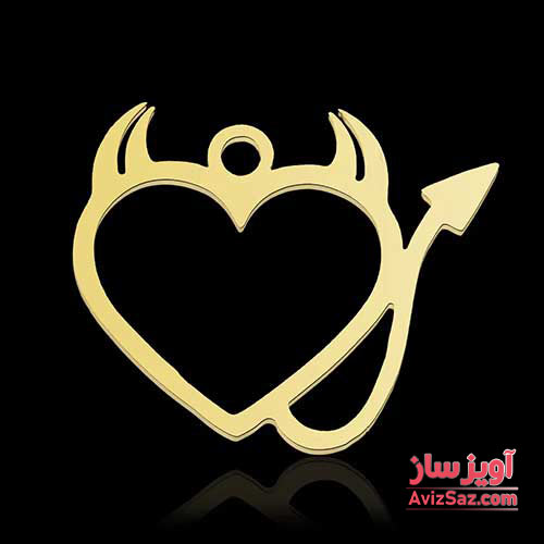 گردنبند قلب کد 101087