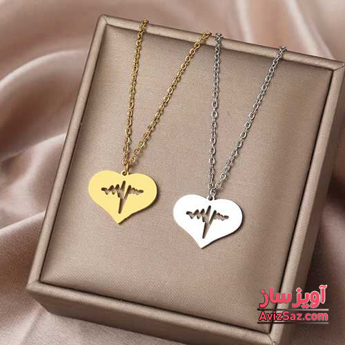 گردنبند ضربان قلب کد 101090