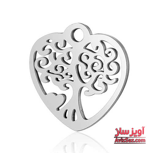 گردنبند قلب درخت کد 101091
