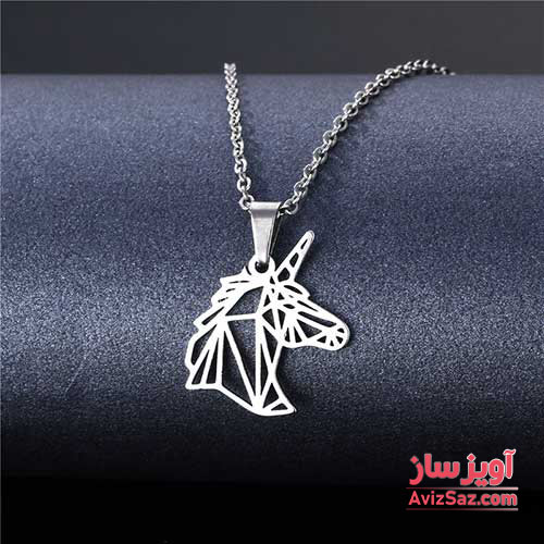گردنبند اسب تک شاخ کد 101107ح