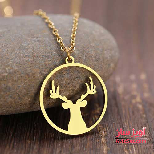 گردنبند گوزن کد 101126