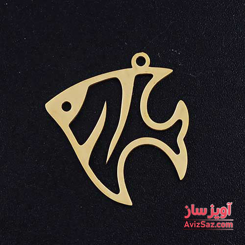 گردنبند ماهی کد 101155