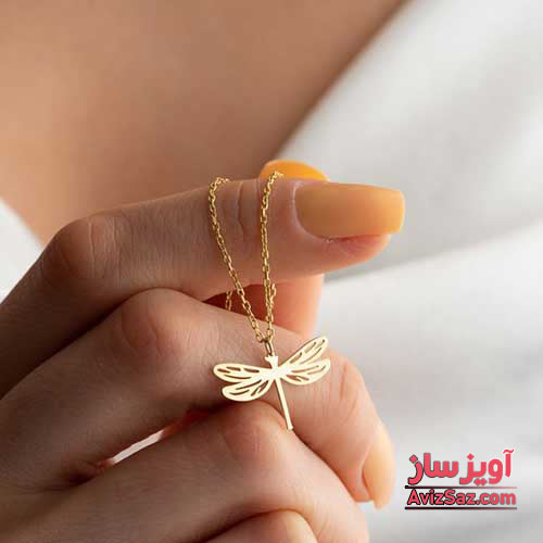 گردنبند سنجاقک کد 101242