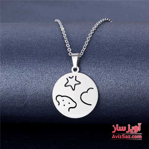 گردنبند خرس و قلب کد 101270