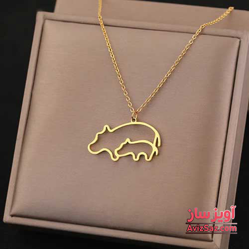 گردنبند خوک کد 101286