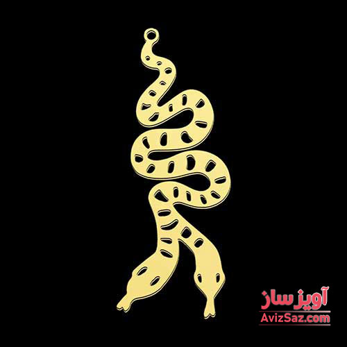 گردنبند مار کد 101298