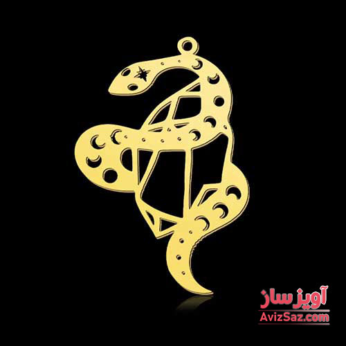 گردنبند مار کد 101299