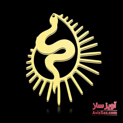 گردنبند مار کد 101305