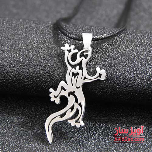 گردنبند مارمولک کد 101307