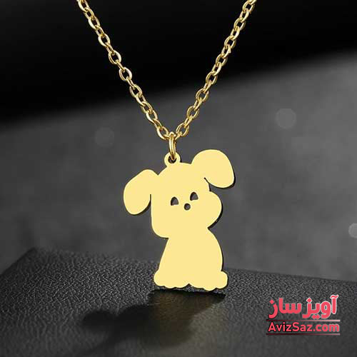 گردنبند سگ فانتزی کد 101358