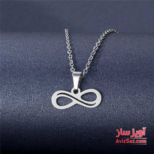 گردنبند نماد بی نهایت کد 101362