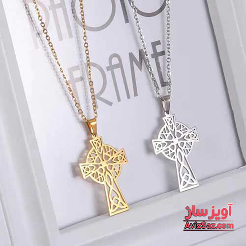 گردنبند صلیب کد 101375