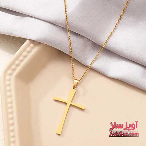 گردنبند صلیب کد 101379