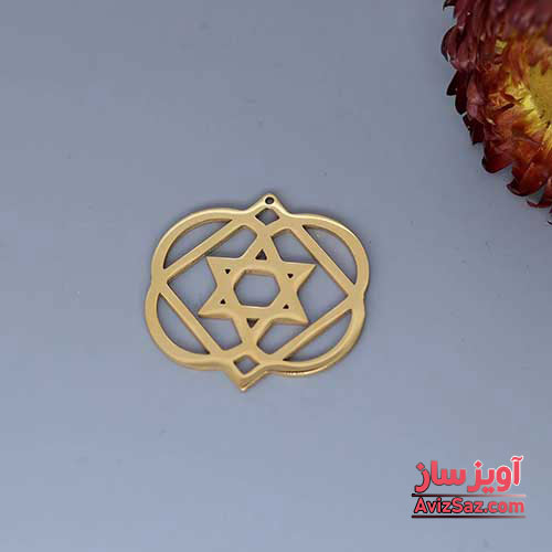 گردنبند ستاره داوود کد 101386